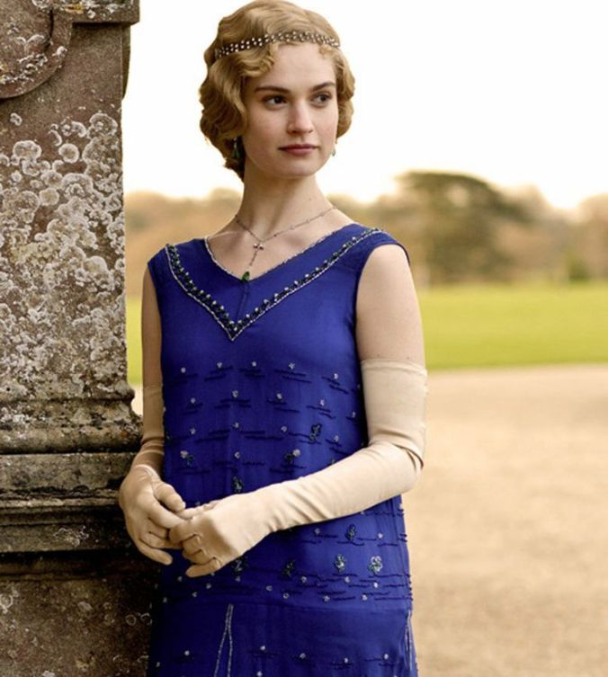 Lily James as Lady Rose MacClare 
